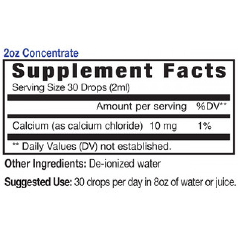 Eidon Calcium Liquid Ionic Concentrate 60 ml