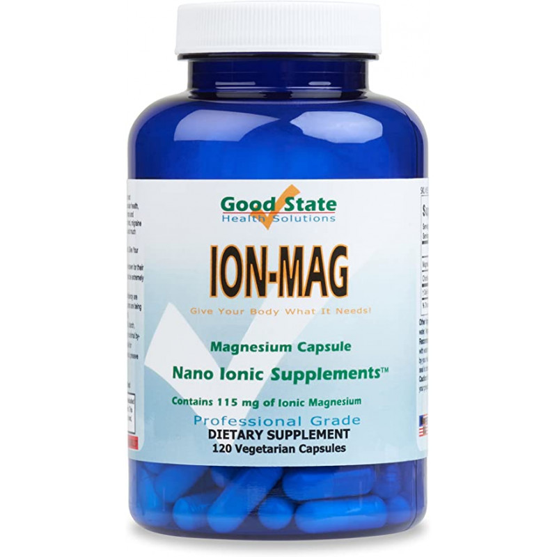 Good State Ionic Magnesium Ion-Mag 120 Capsules