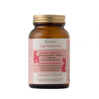 Laveen Vega Mama Multi tehotenské vitamíny s aktívnou kyselinou listovou 30 vegánskych kapsúl