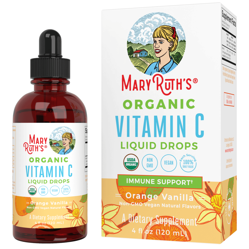 Mary Ruth's Natural Vitamin C Organic Liquid Drops 120 ml 