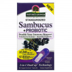 Nature's Answer Sambucus + Probiotic 60 Capsules