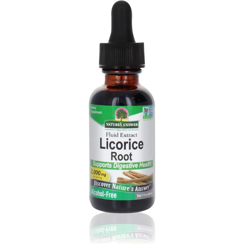 Nature's Answer Licorice Root Herbal Drops 60 ml